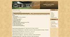 Desktop Screenshot of familyhomecenter.net
